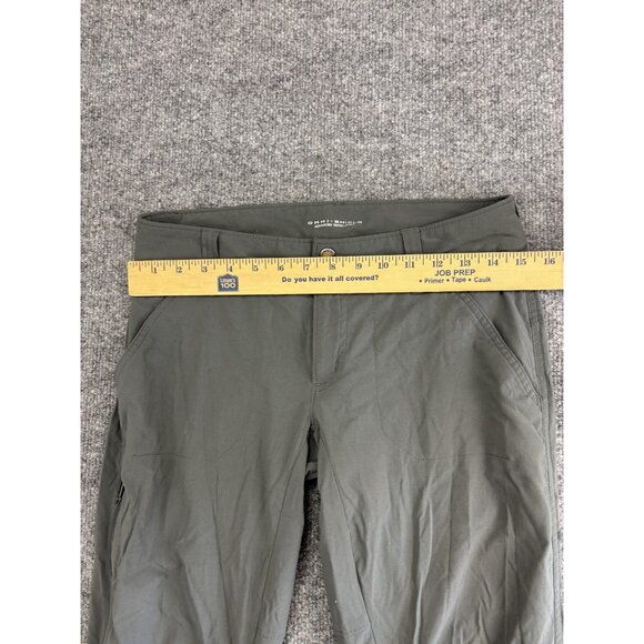 Columbia Pants Womens 4 Gray Omni-Shield Stretch Hiking Quick Dry Zip Pocket - Picture 3 of 10